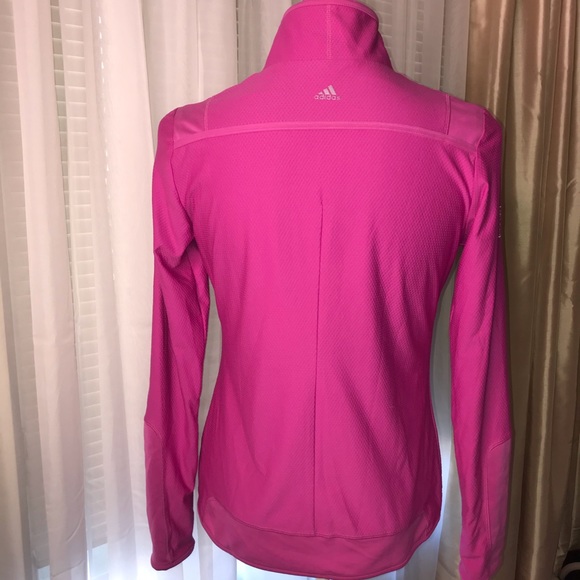 ADIDAS ClimaLite Barbiecore long sleeve PGA Tour jacket pink M - Picture 4 of 9
